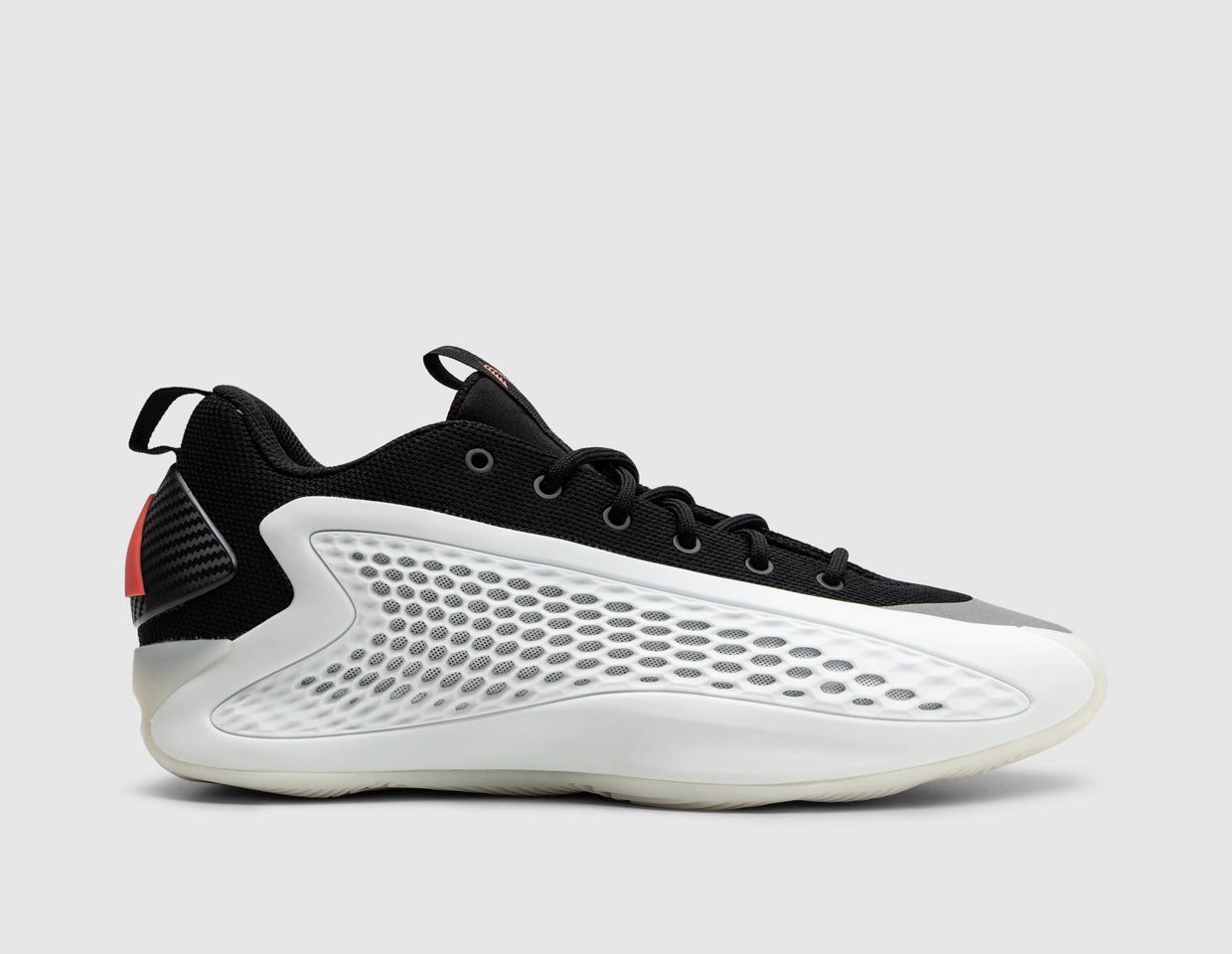 adidas Anthony Edwards 1 Low White / Black - Red
