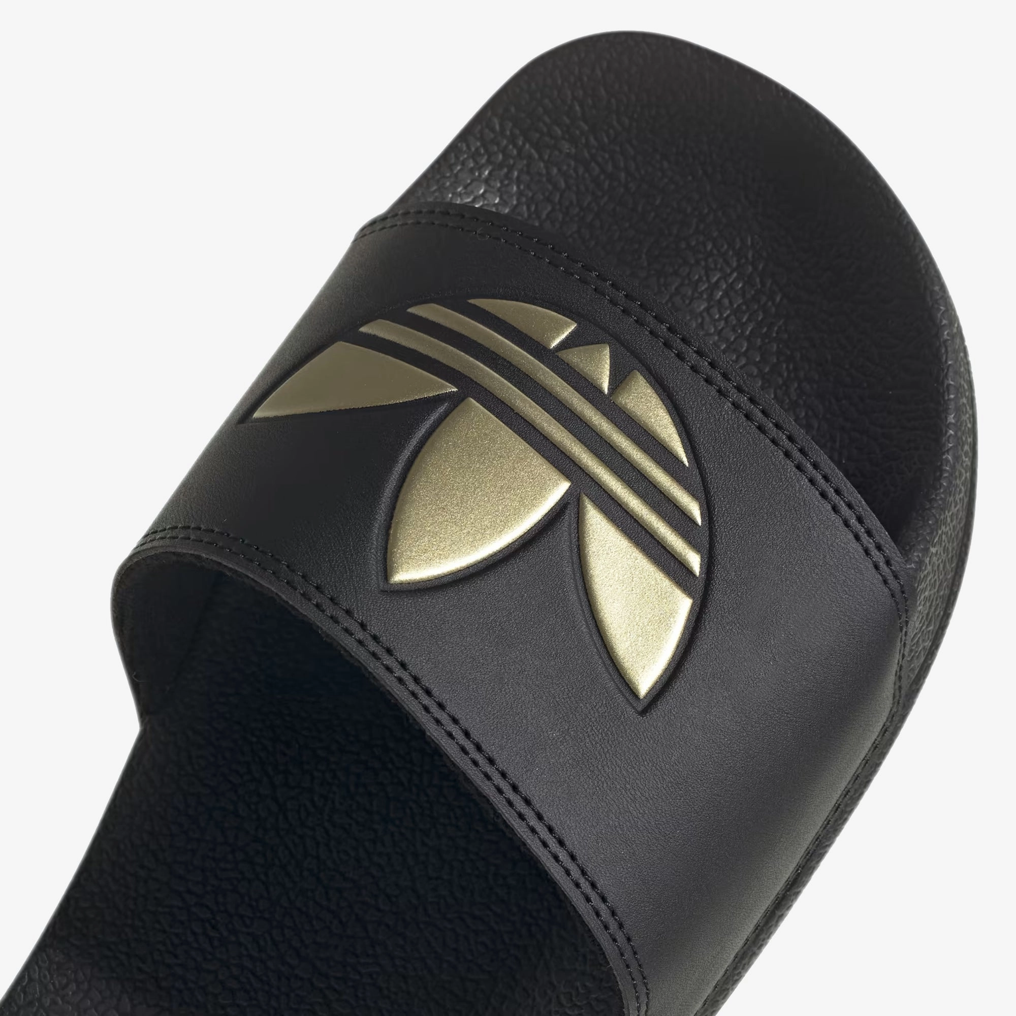 Adidas Originals | ADILETTE LITE { BLACK/GOLD