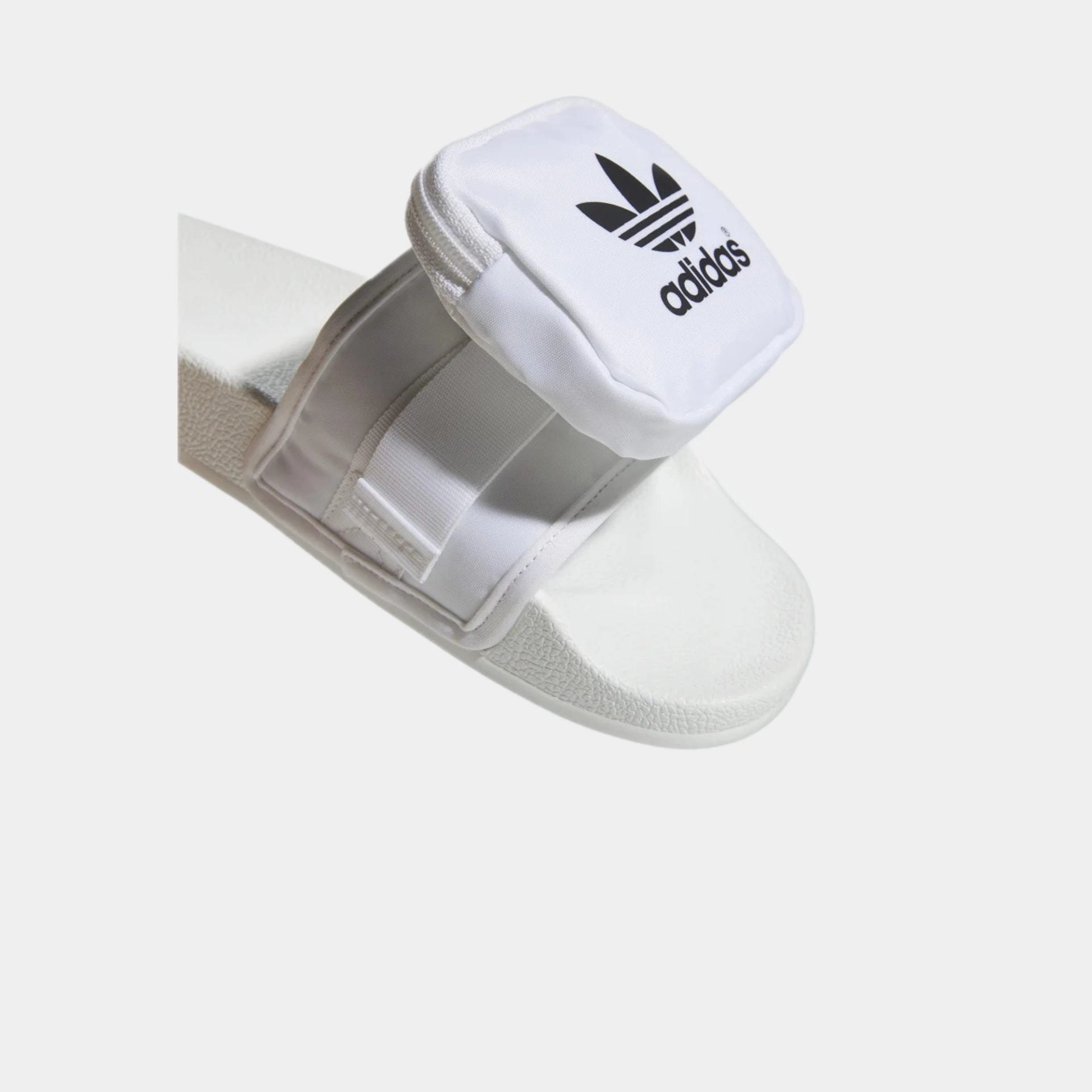 Adidas Originals | POUCHYLETTE SLIDES  { WHITE