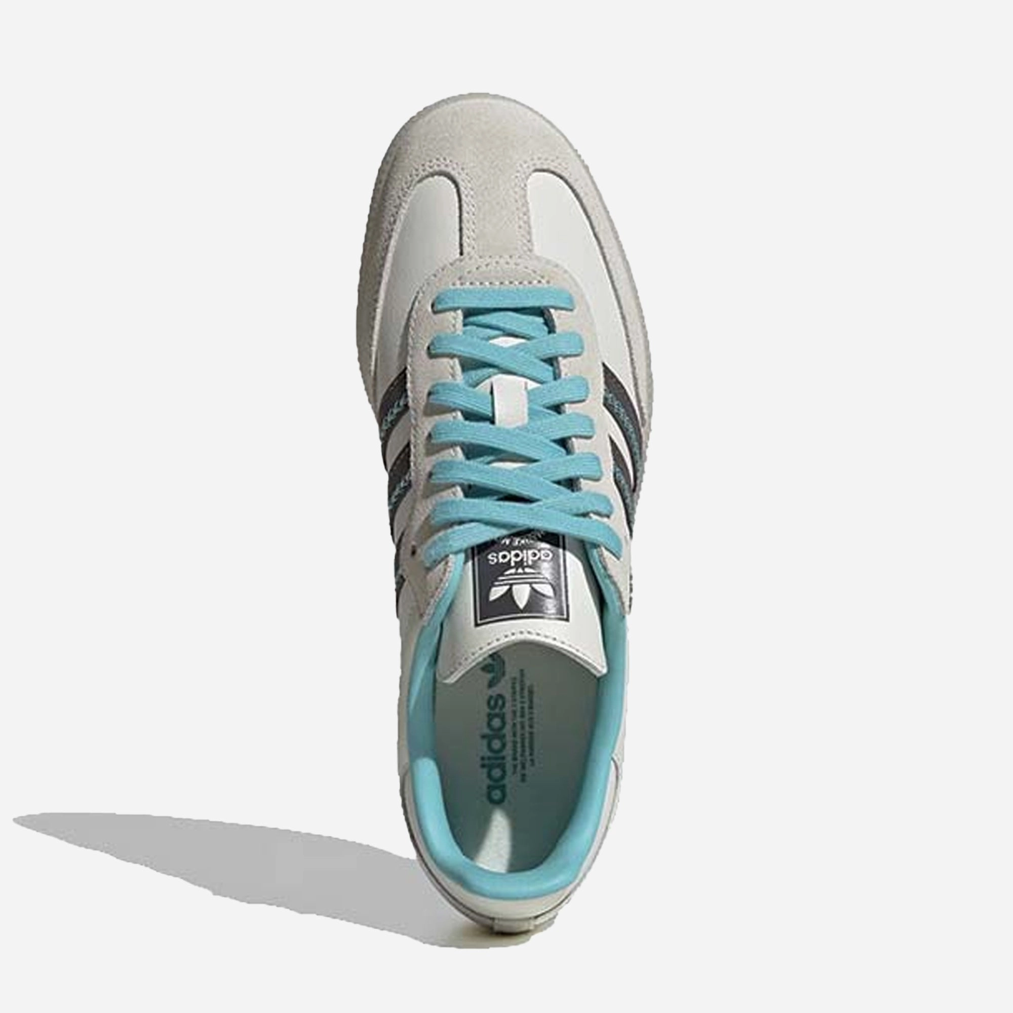 ADIDAS ORIGINALS | SAMBA OG { IVORY/CHARCOAL/EASY MINT