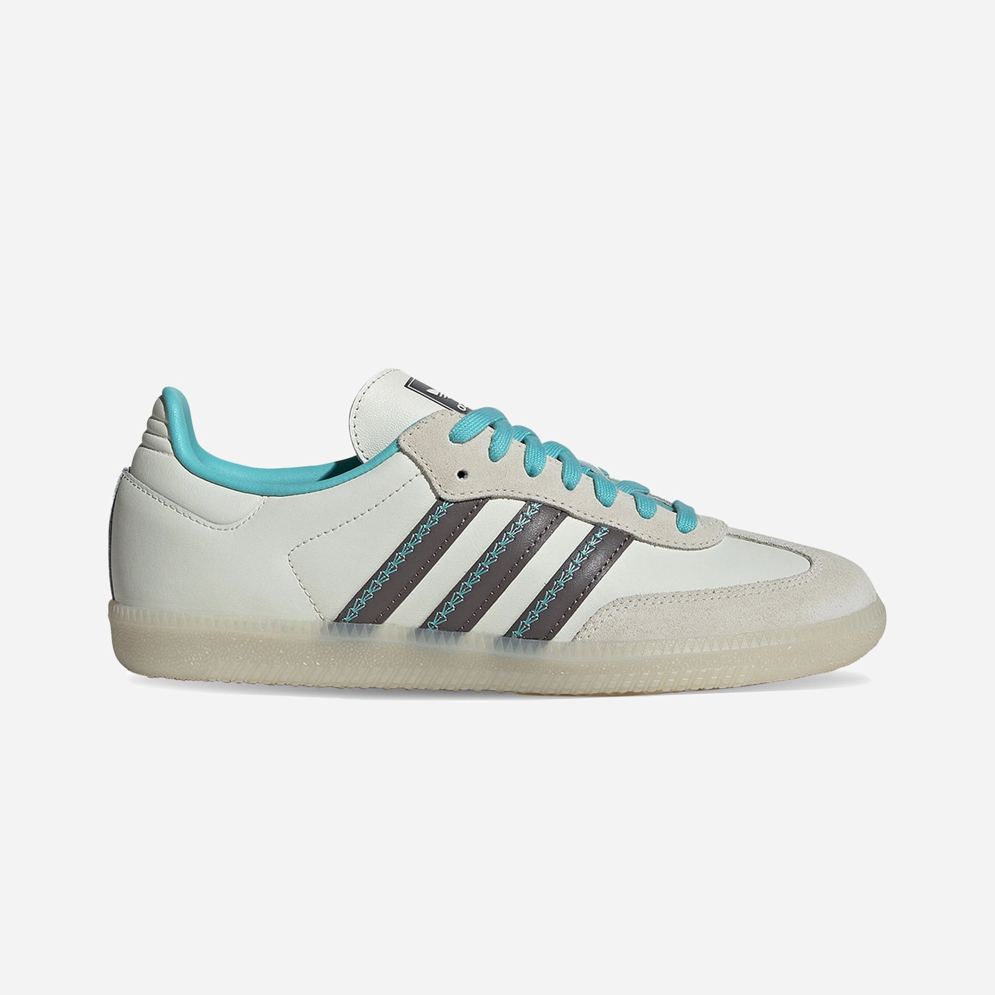 ADIDAS ORIGINALS | SAMBA OG { IVORY/CHARCOAL/EASY MINT