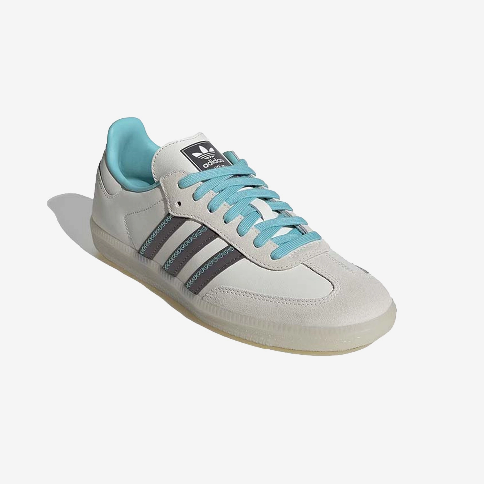 ADIDAS ORIGINALS | SAMBA OG { IVORY/CHARCOAL/EASY MINT
