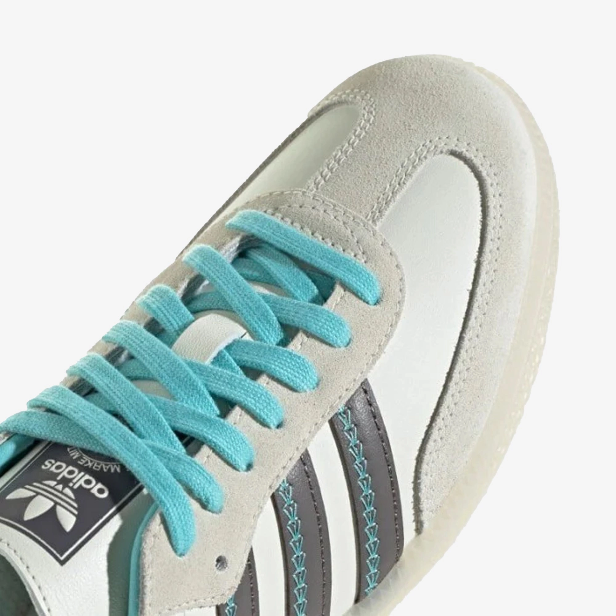 ADIDAS ORIGINALS | SAMBA OG { IVORY/CHARCOAL/EASY MINT