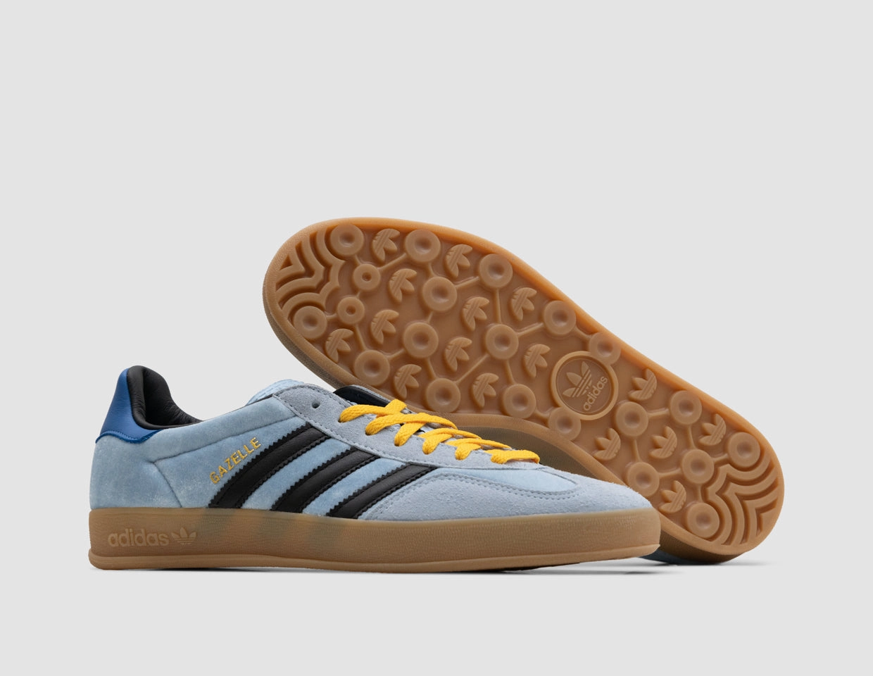 adidas Originals Gazelle Indoor Clear Sky / Core Black - size? exclusive
