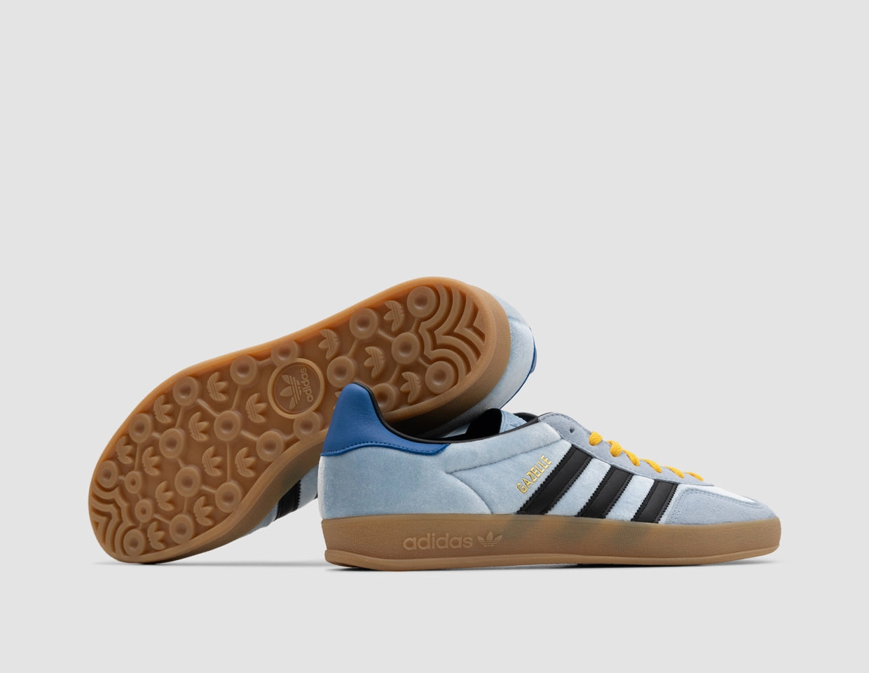 adidas Originals Gazelle Indoor Clear Sky / Core Black - size? exclusive