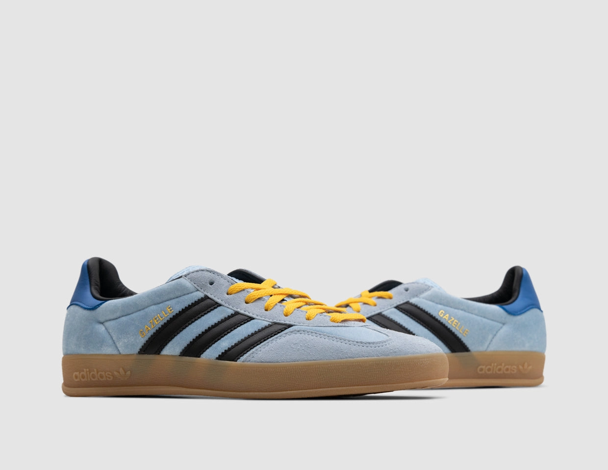 adidas Originals Gazelle Indoor Clear Sky / Core Black - size? exclusive