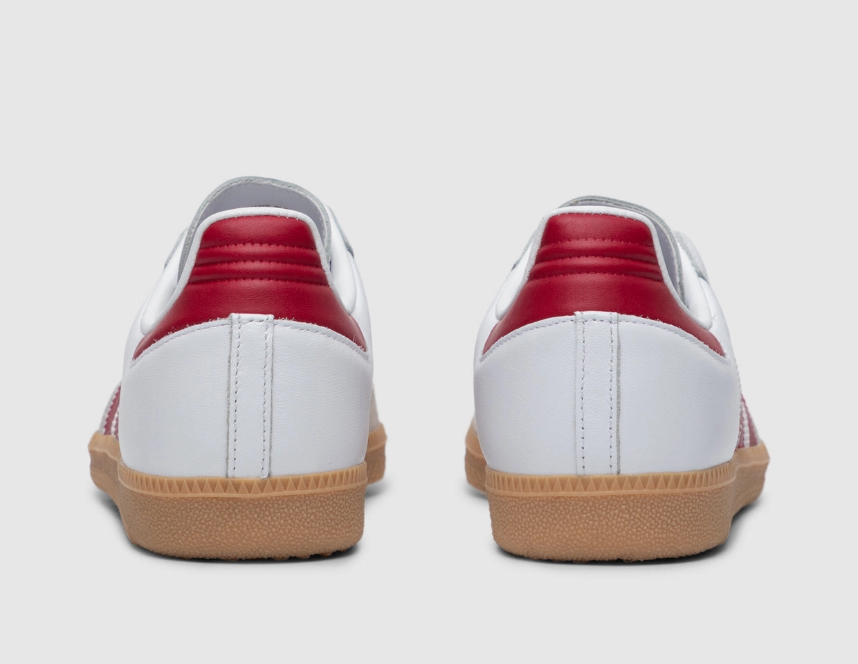 adidas Originals Samba OG White / Collegiate Burgundy - Gum