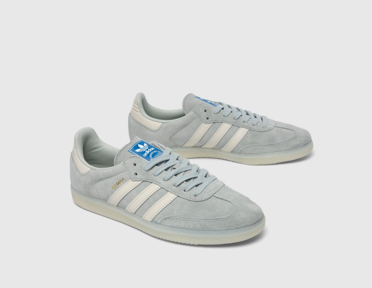 adidas Originals Samba OG Wonder Silver / Chalk White - Off White