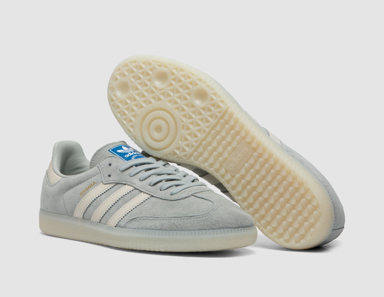 adidas Originals Samba OG Wonder Silver / Chalk White - Off White