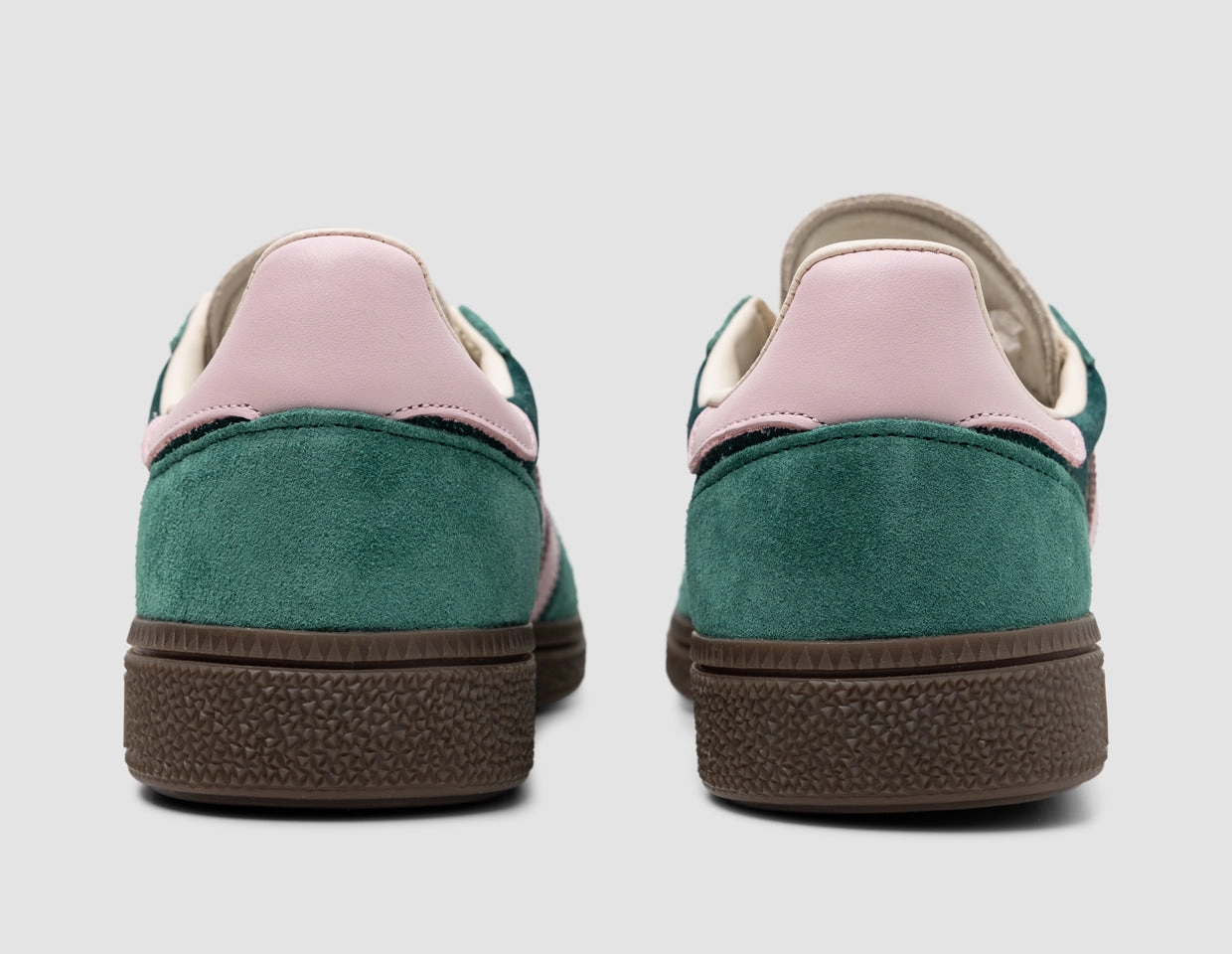 adidas Originals Women's Handball Spezial Collegiate Green / Clear Pink - Cream White