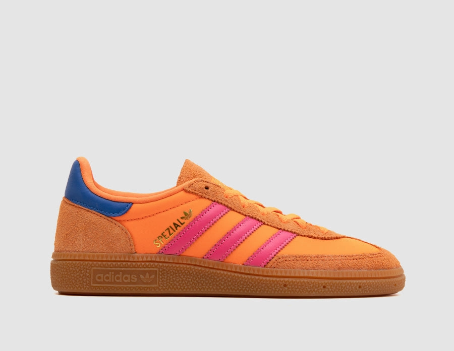 adidas Originals Women's Handball Spezial Solar Orange / Lucid Pink - Gum