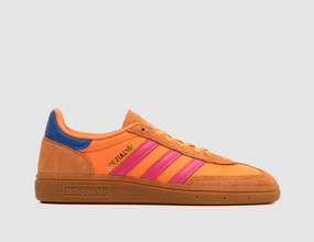 adidas Originals Women's Handball Spezial Solar Orange / Lucid Pink - Gum