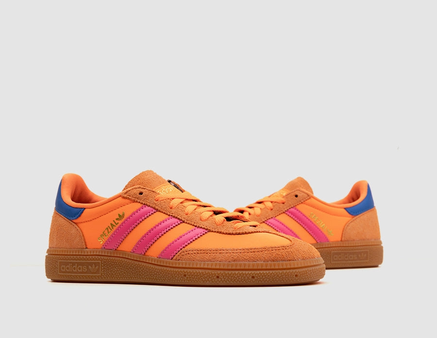 adidas Originals Women's Handball Spezial Solar Orange / Lucid Pink - Gum