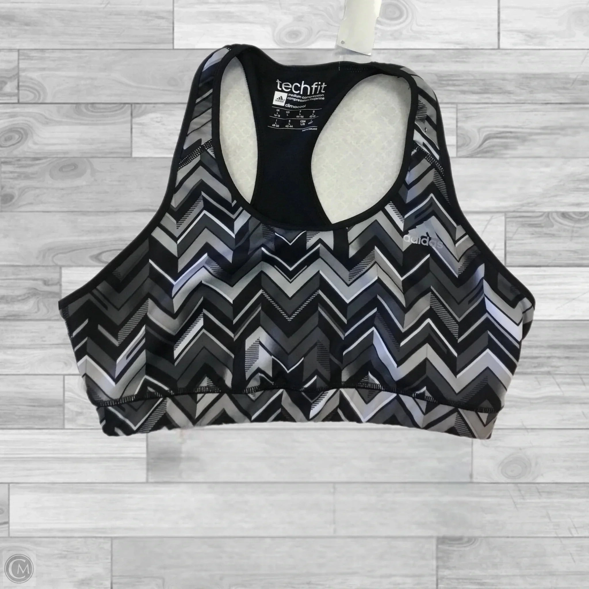 Athletic Bra By Adidas In Black. Size: L