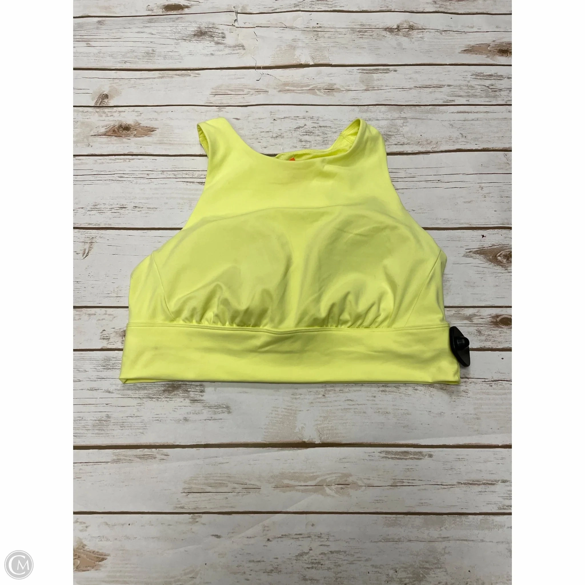 Athletic Bra By All In Motion In Yellow. Size: Xxl