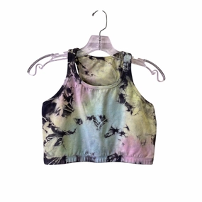 Athletic Bra By Electric & Rose In Tie Dye Print. Size:L