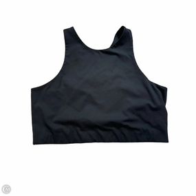 Athletic Bra By Girlfriend Collective In Black. Size: 1x