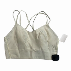 Athletic Bra By Lululemon In Yellow. Size:10
