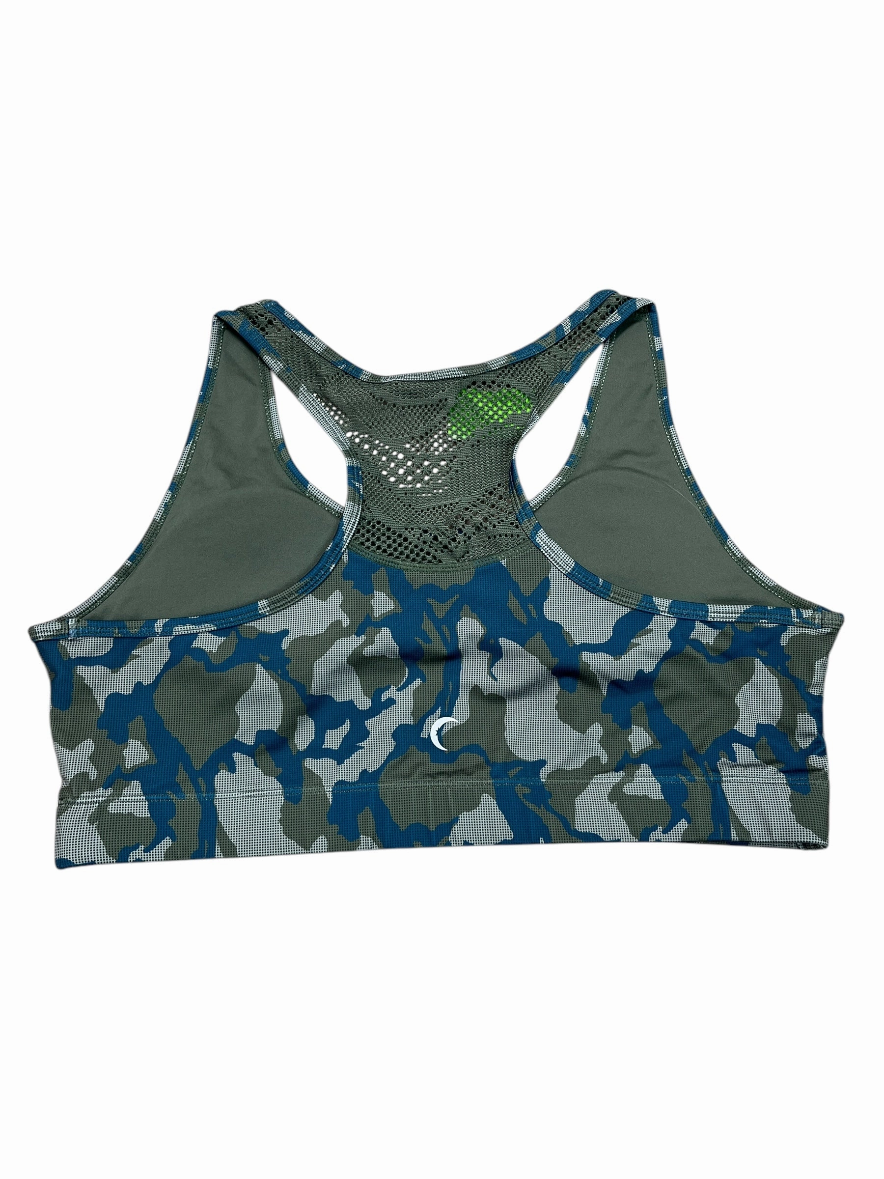 Athletic Bra By Zyia In Blue & Green. Size:Xxl
