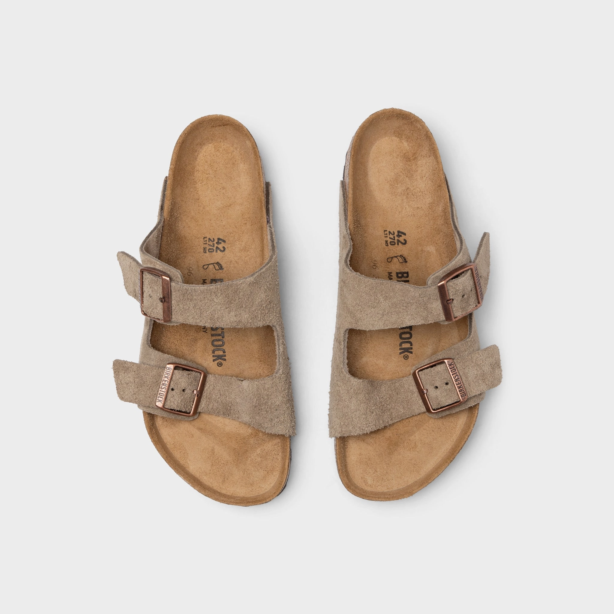 Birkenstock Arizona Suede / Taupe