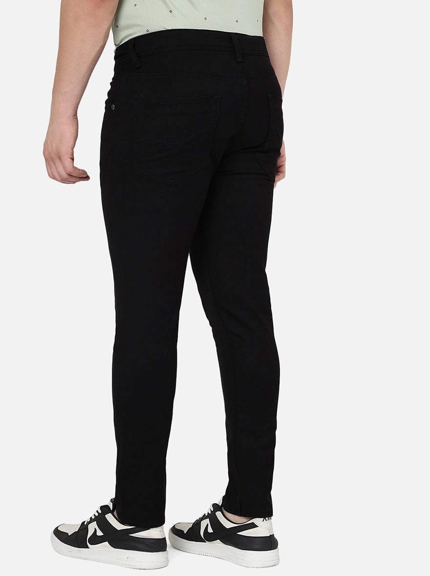 Black Washed Rider Fit Jeans | JadeBlue