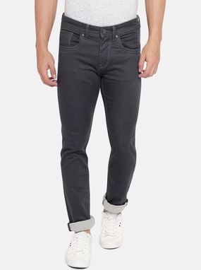 Black Washed Slim Fit Jeans | JadeBlue