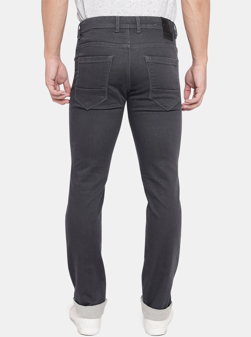 Black Washed Slim Fit Jeans | JadeBlue