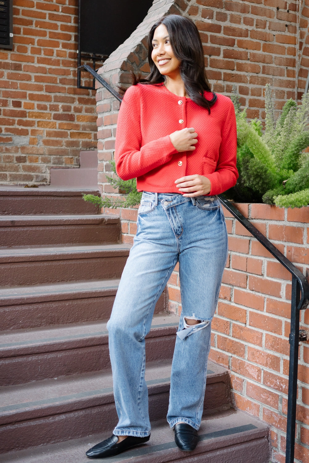 Carolyn High Rise Rigid Magic Dad Jeans