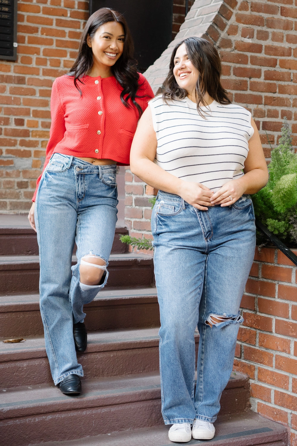 Carolyn High Rise Rigid Magic Dad Jeans - PLUS