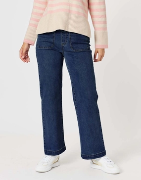 Carpenter Stretch Leg Jean - Dark Denim