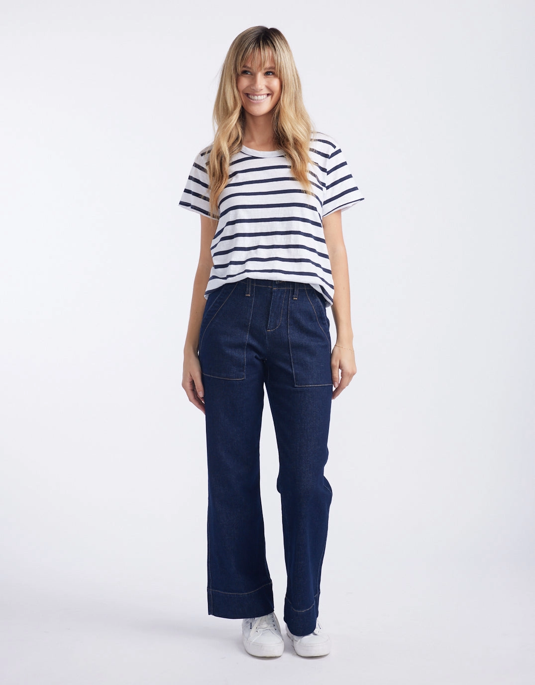 Celeste Wide Leg Jeans - Indigo