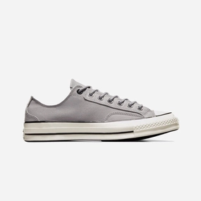 Converse | CHUCK 70 CANVAS & LEATHER { GRAY
