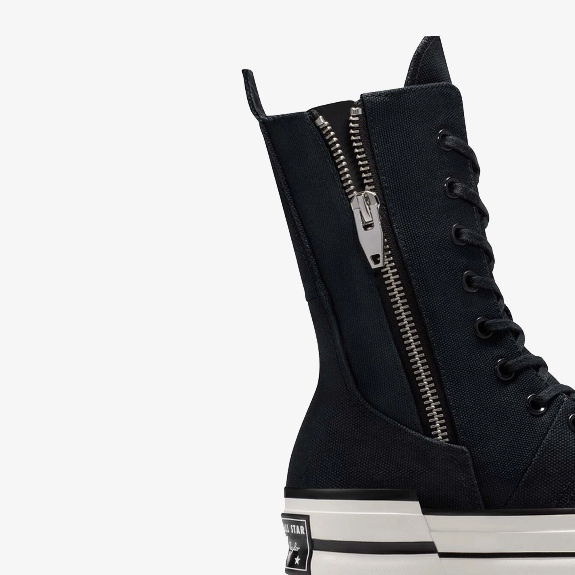 CONVERSE | CHUCK 70 PLUS X-HI { BLACK/WHITE