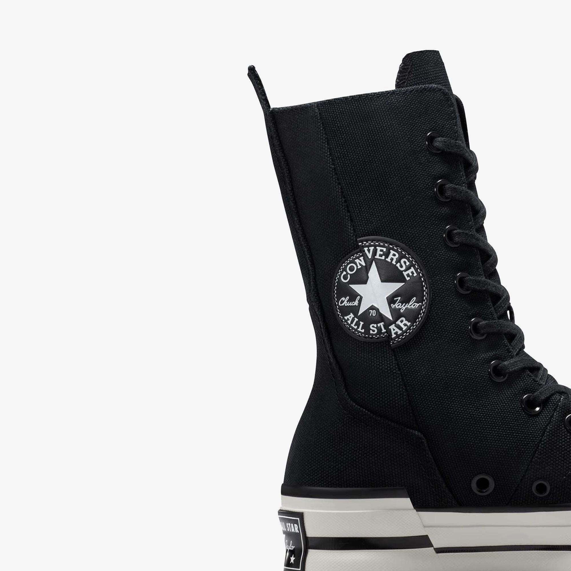 CONVERSE | CHUCK 70 PLUS X-HI { BLACK/WHITE