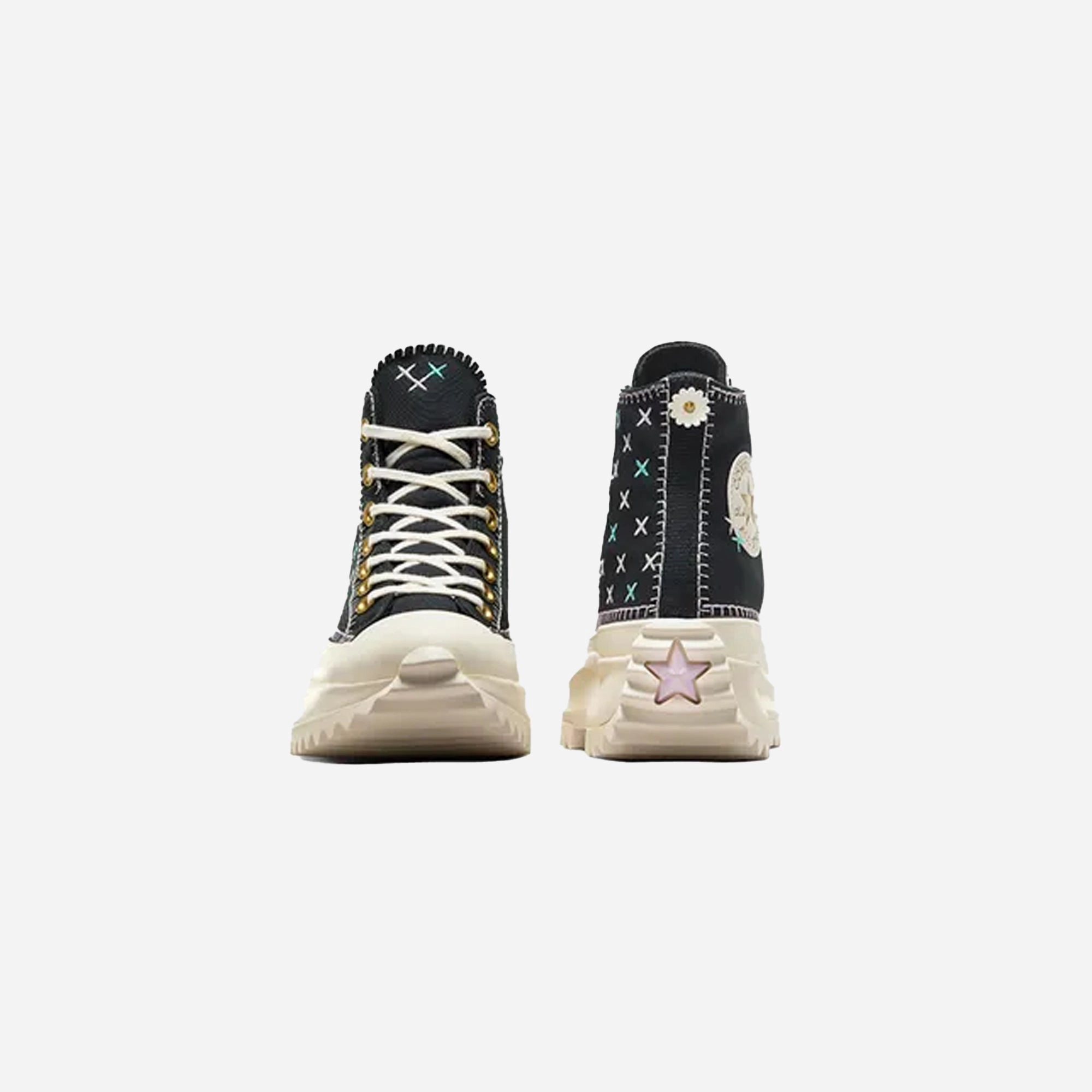 Converse | RUN STAR HIKE PLATFORM CRAFTED STITCHING { BLACK