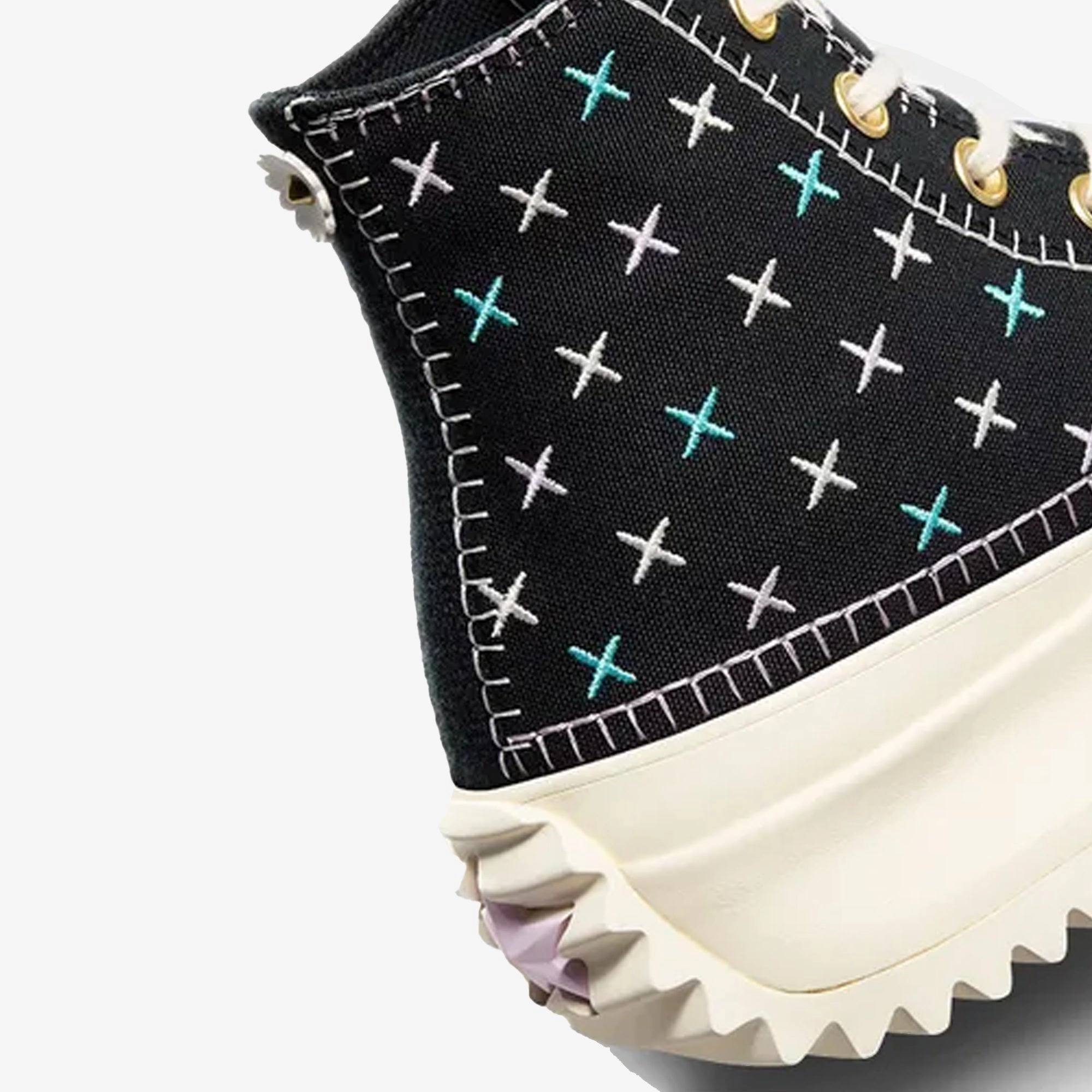 Converse | RUN STAR HIKE PLATFORM CRAFTED STITCHING { BLACK