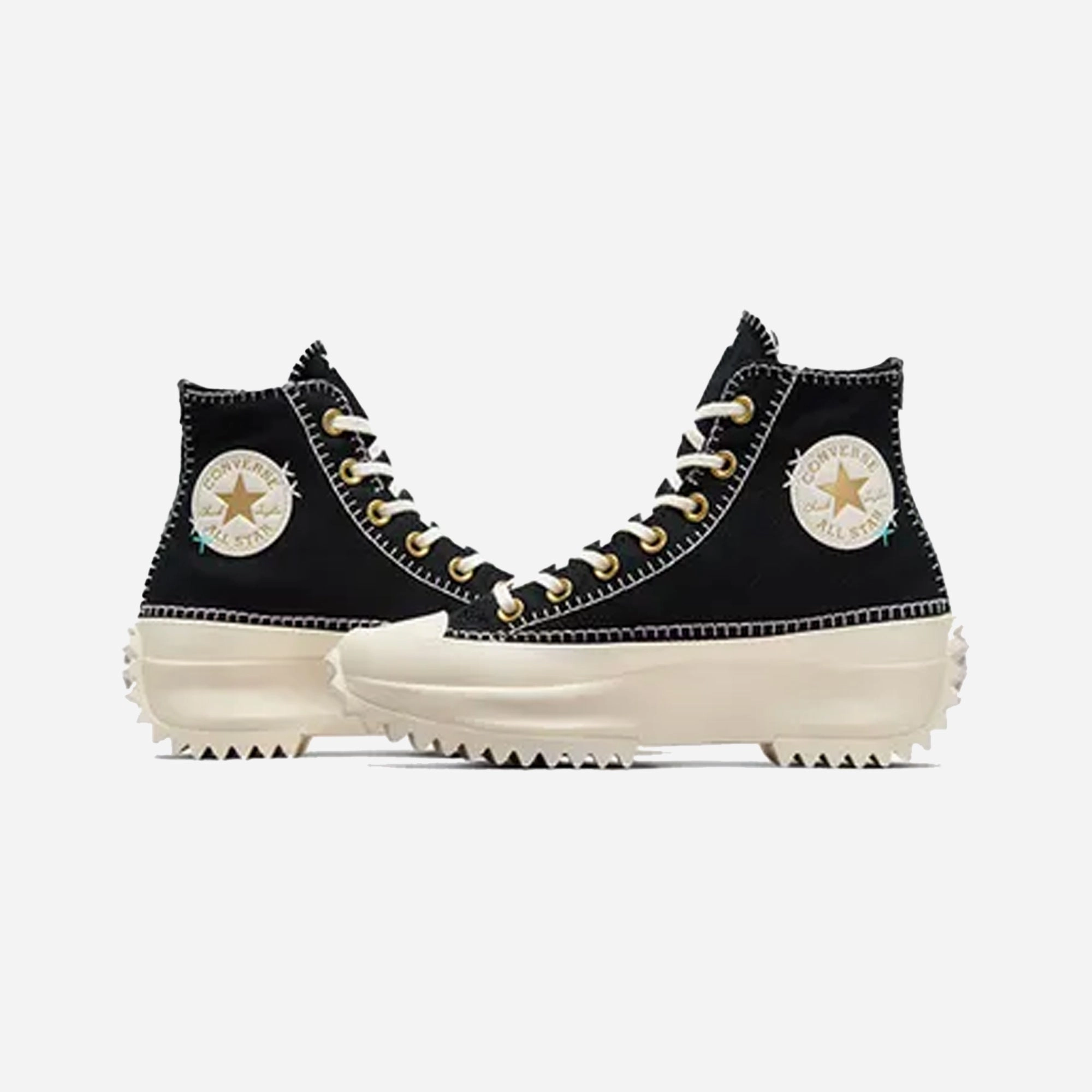 Converse | RUN STAR HIKE PLATFORM CRAFTED STITCHING { BLACK