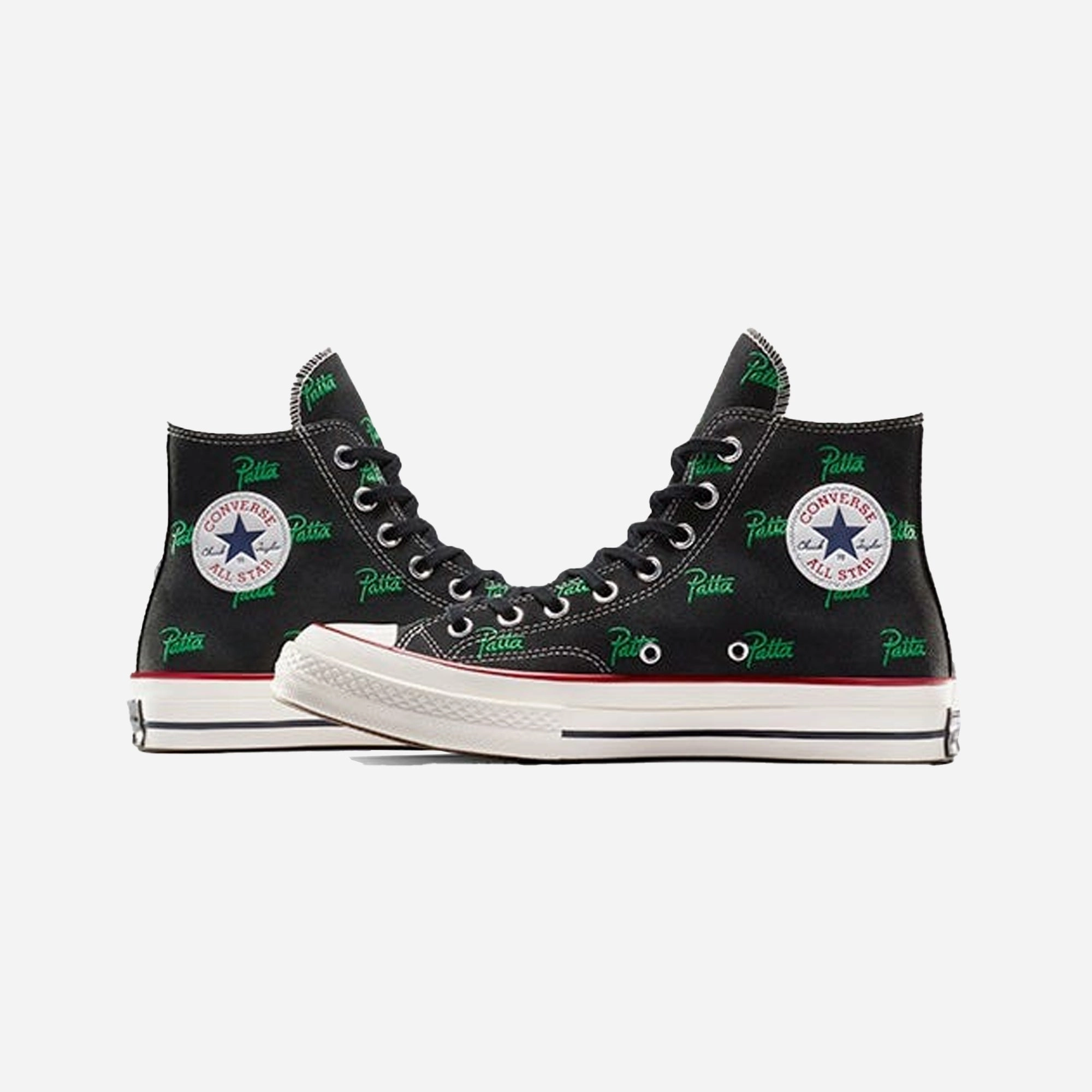 CONVERSE | X PATTA CHUCK 70 { BLACK/GREEN