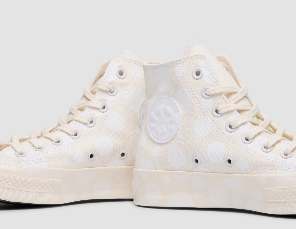 Converse Chuck 70 Hi Polka Dot Egret / White