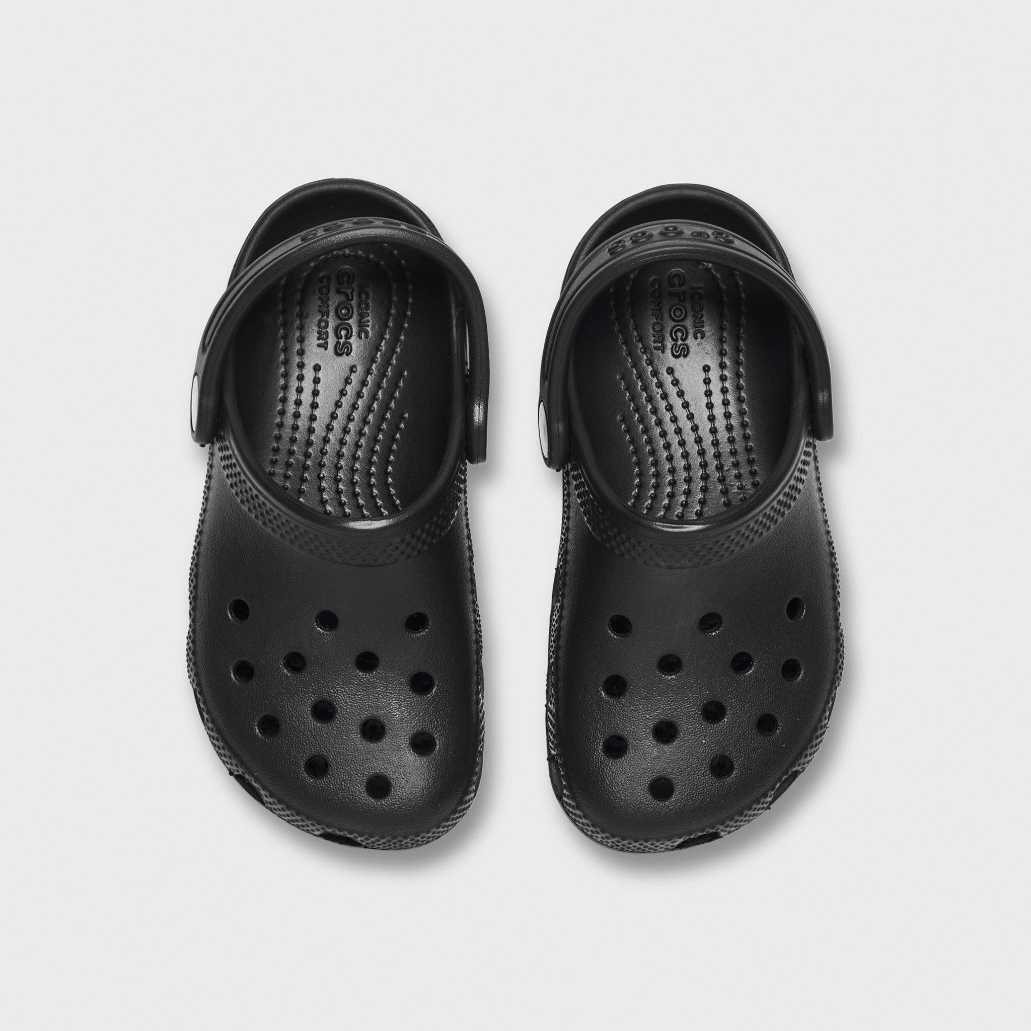 Crocs Toddler's Classic Clogs / Black