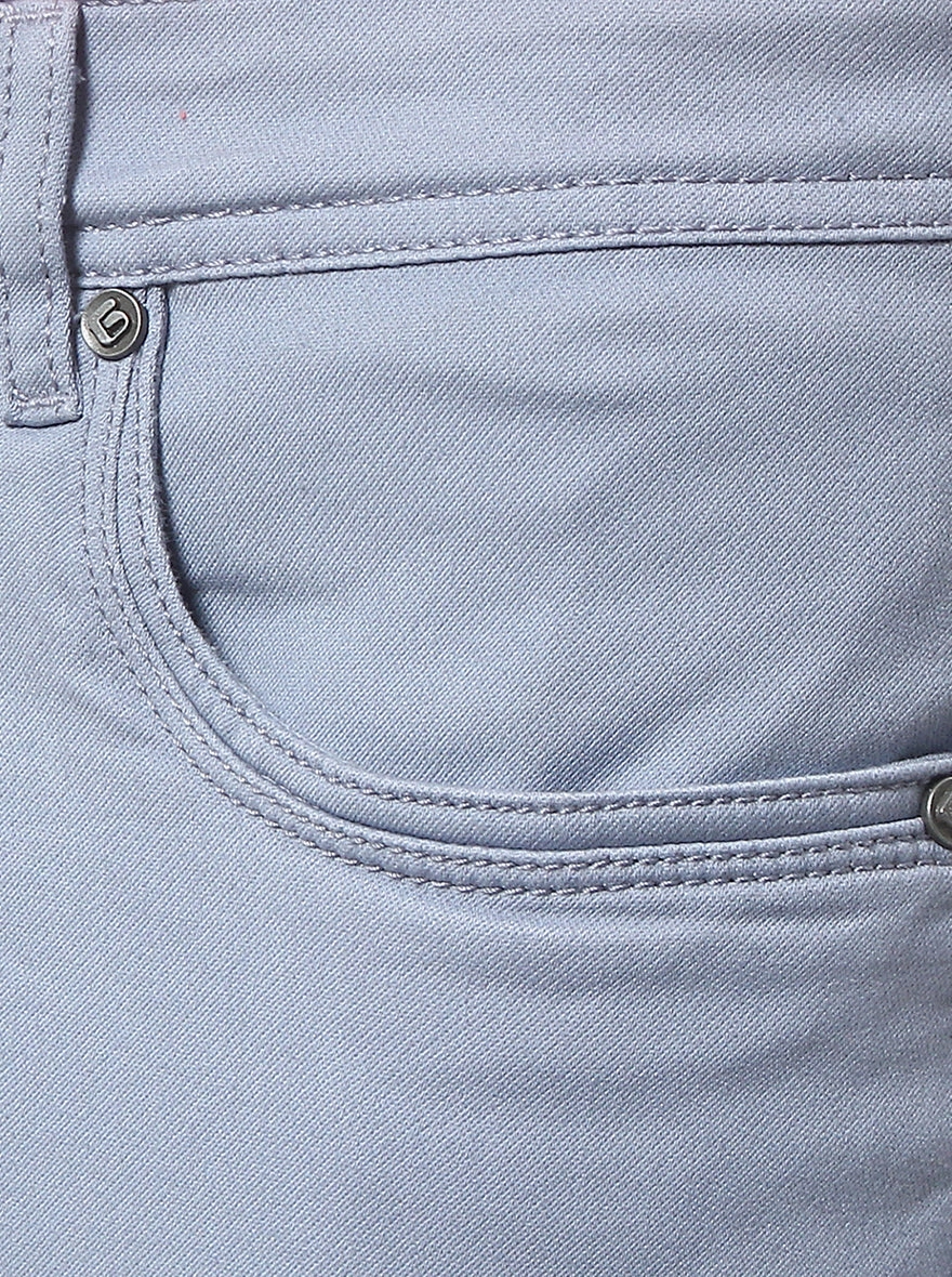 Federal Blue Solid Straight Fit Jeans | JadeBlue