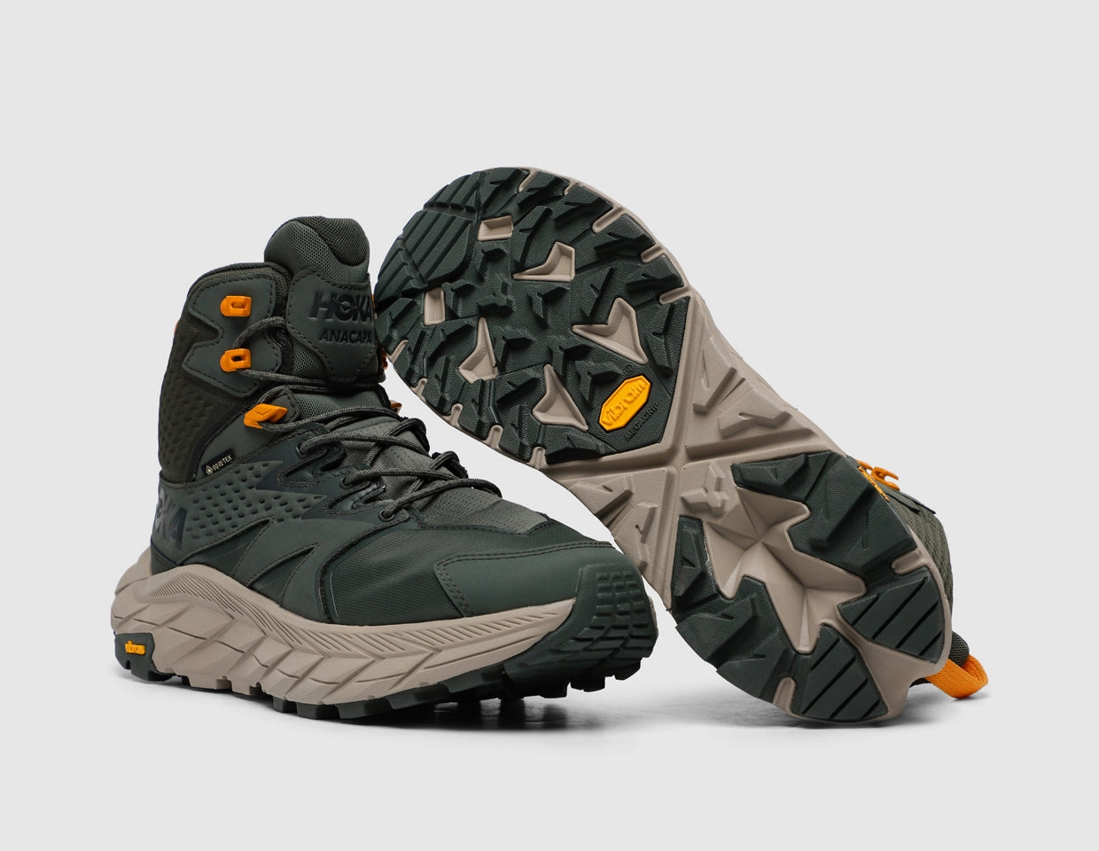 Hoka Anacapa Mid GORE-TEX Thyme / Radiant Yellow
