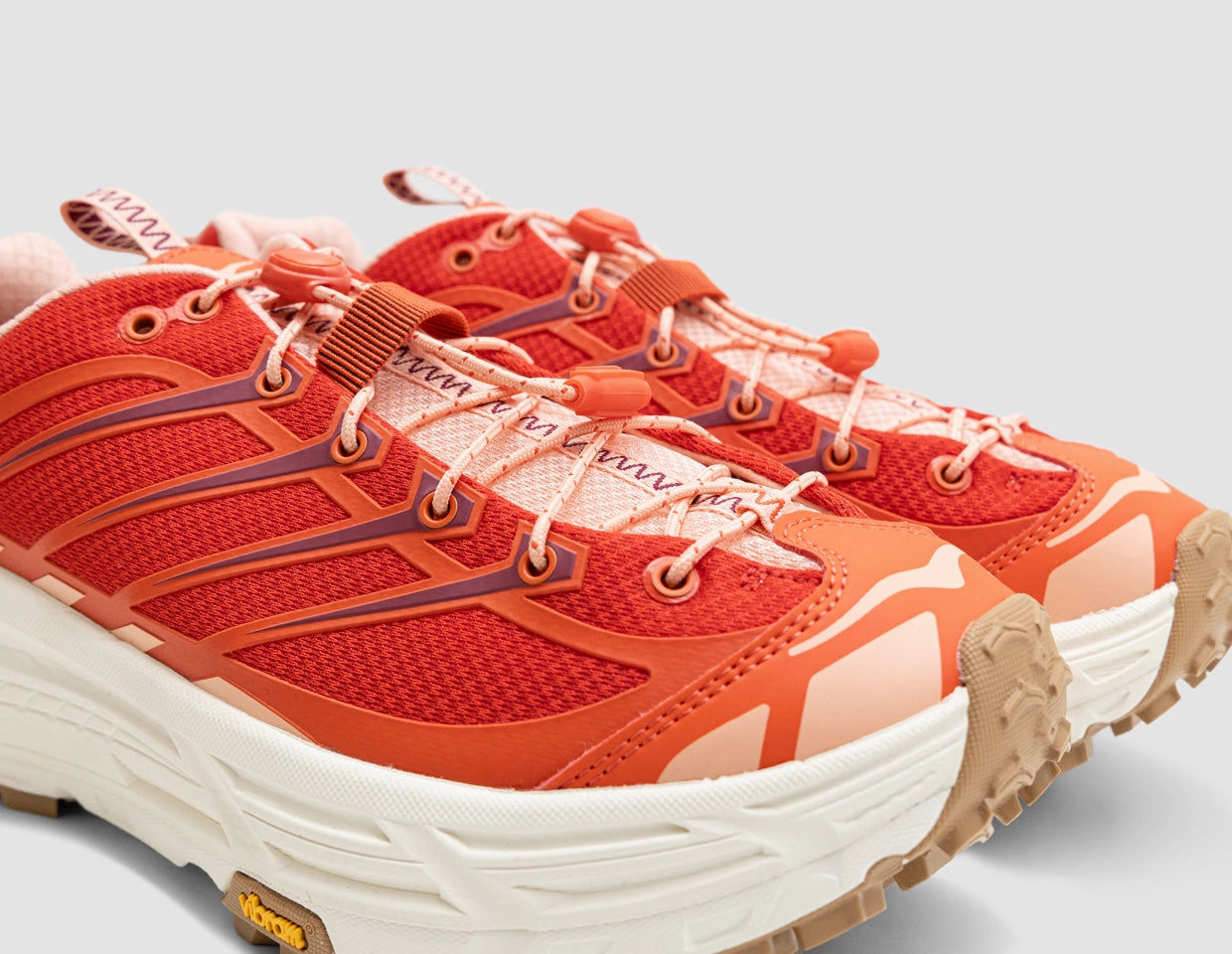 Hoka Mafate Three2 Tomato / Vermillion