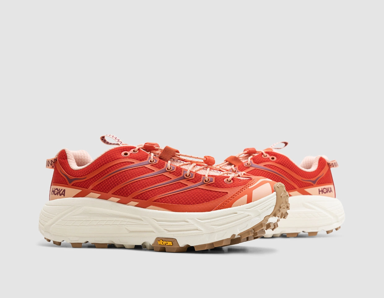 Hoka Mafate Three2 Tomato / Vermillion