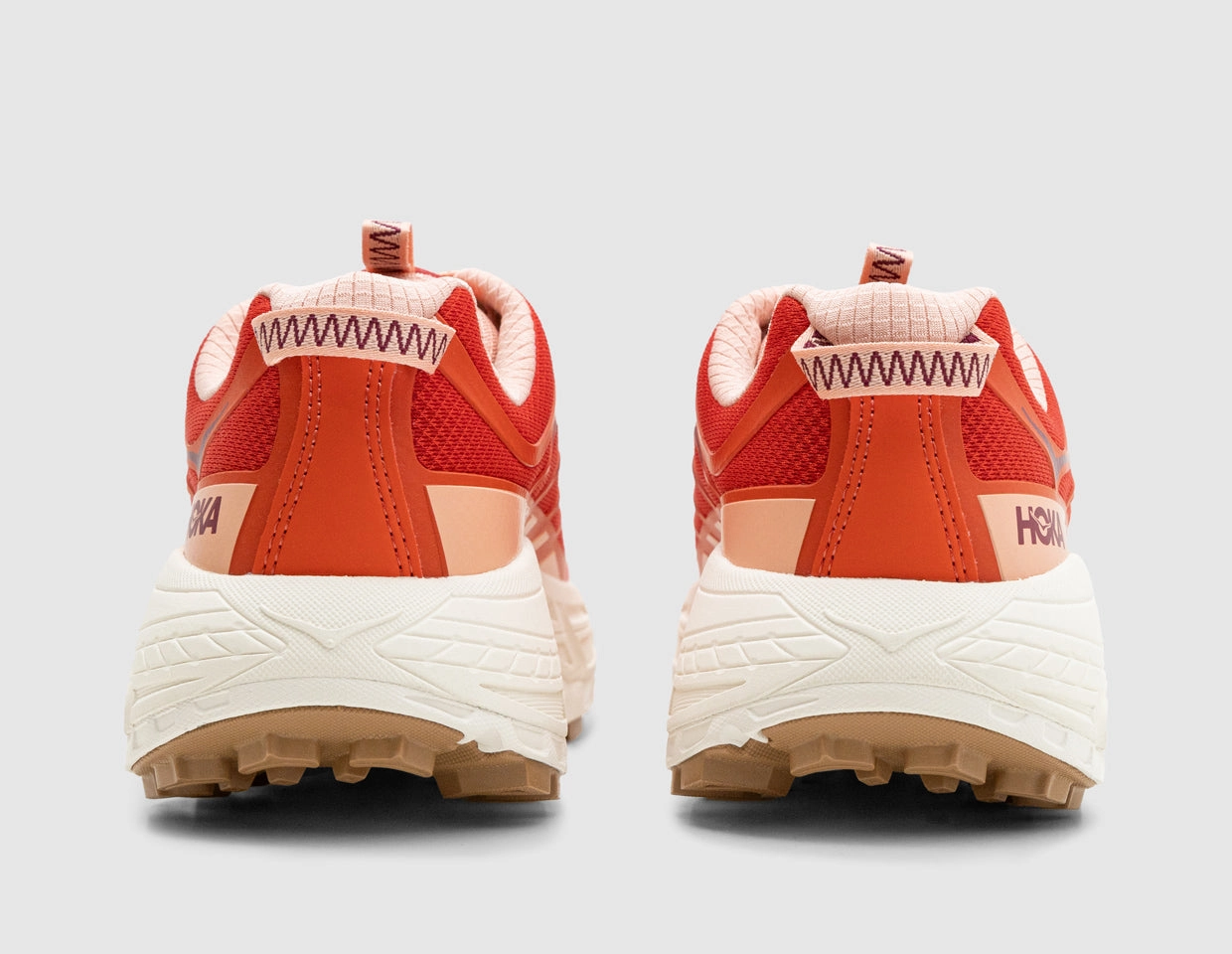 Hoka Mafate Three2 Tomato / Vermillion