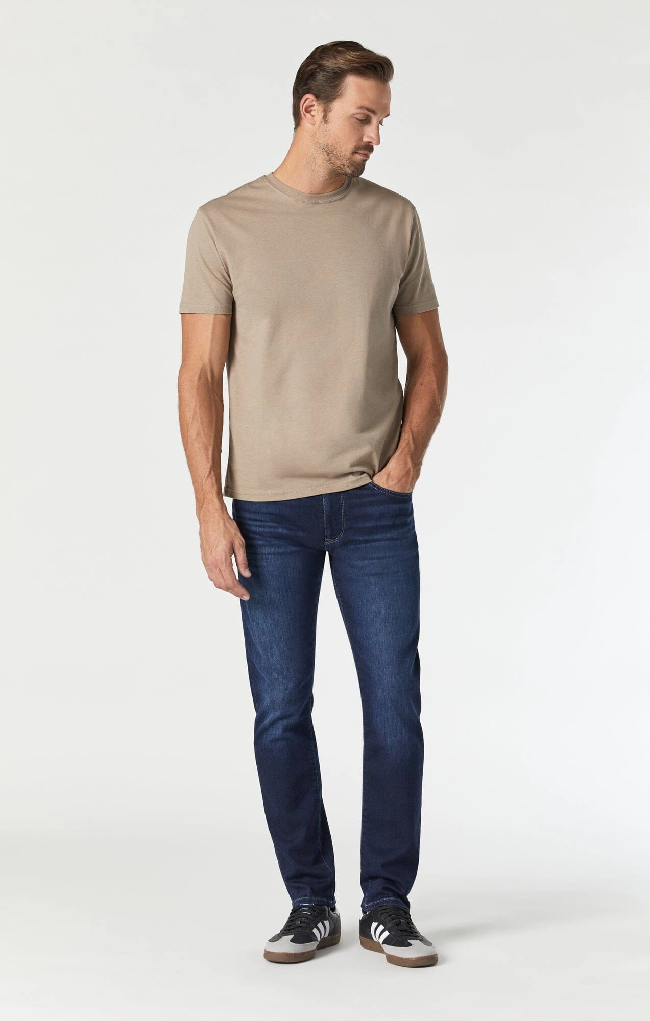 JAKE SLIM LEG IN DEEP BRUSHED ATHLETIC