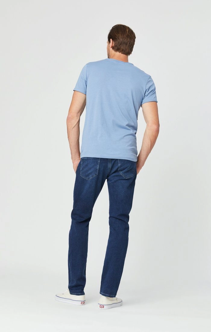 JAKE SLIM LEG JEANS IN DARK INDIGO ATHLETIC