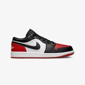 Jordan | AIR JORDAN 1 LOW  { WHITE/BLACK-VARSITY RED-WHITE