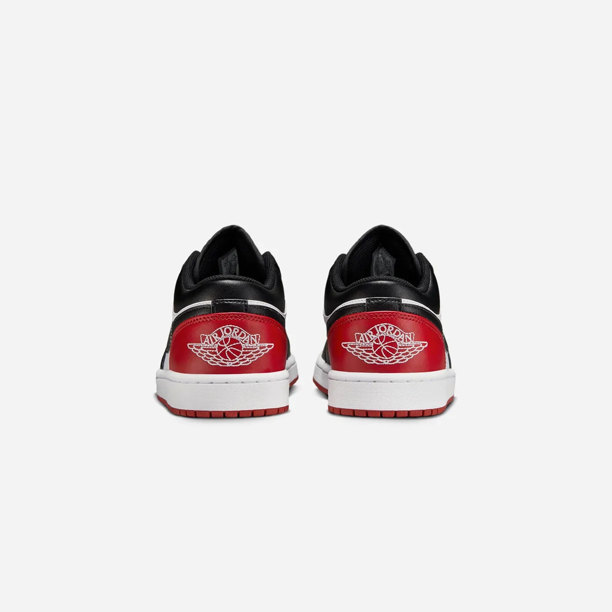 Jordan | AIR JORDAN 1 LOW  { WHITE/BLACK-VARSITY RED-WHITE
