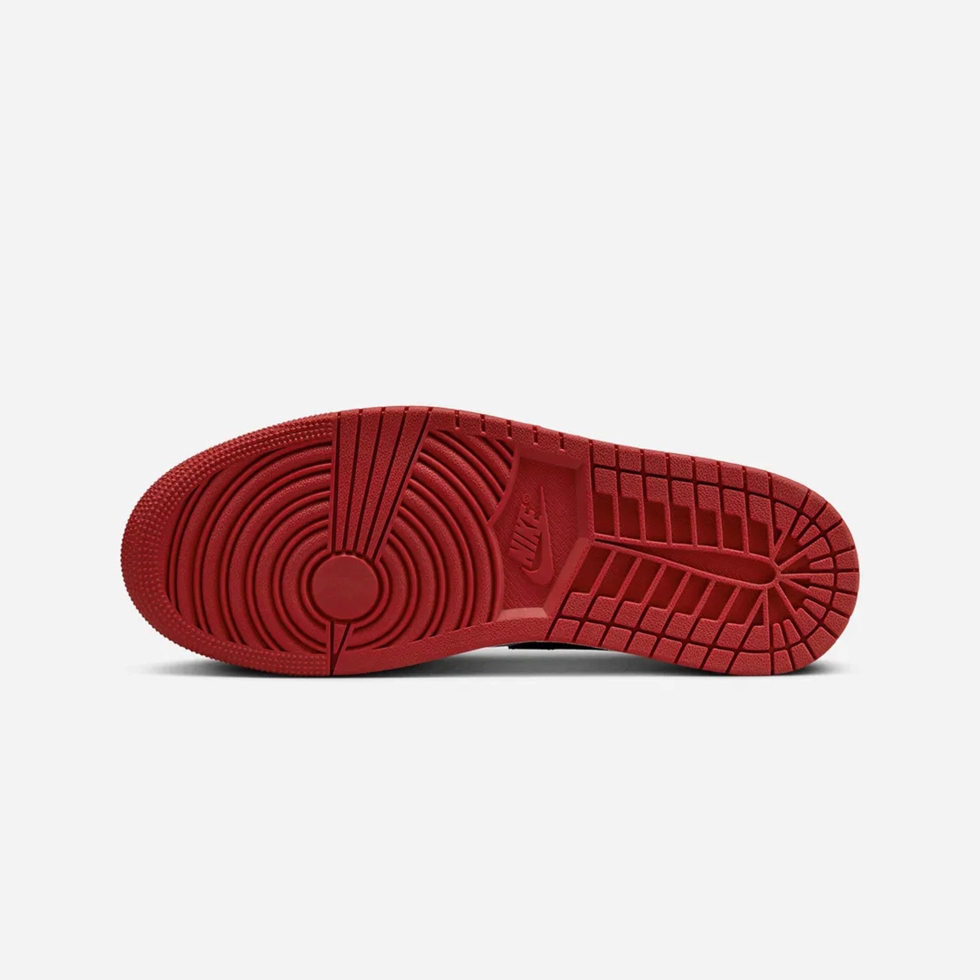 Jordan | AIR JORDAN 1 LOW  { WHITE/BLACK-VARSITY RED-WHITE